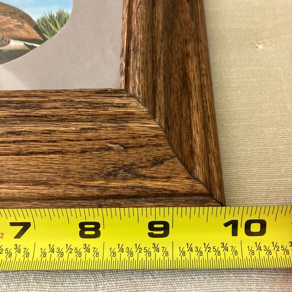 Vintage Art Wood Framed Duck Print - Picture 9 of 9